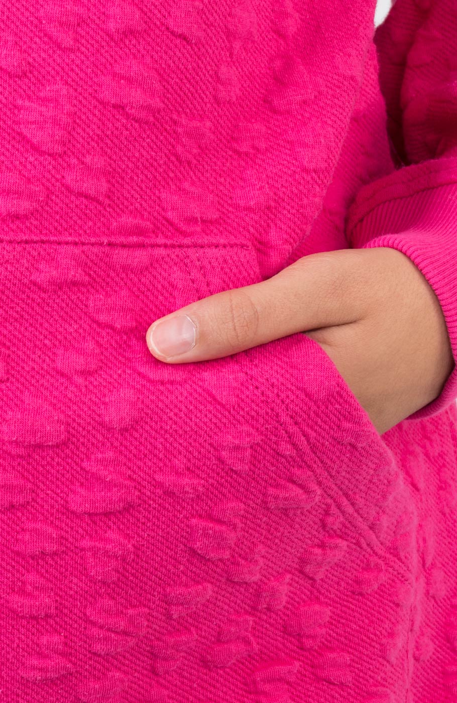 هودی ژاکارد قلبی ریز