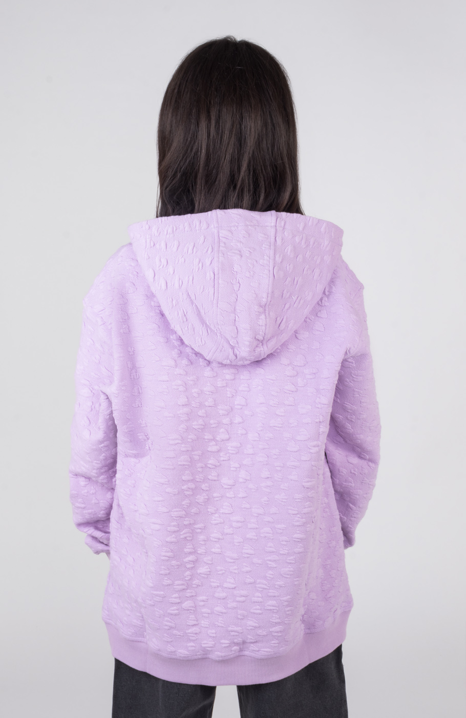 هودی ژاکارد قلبی ریز