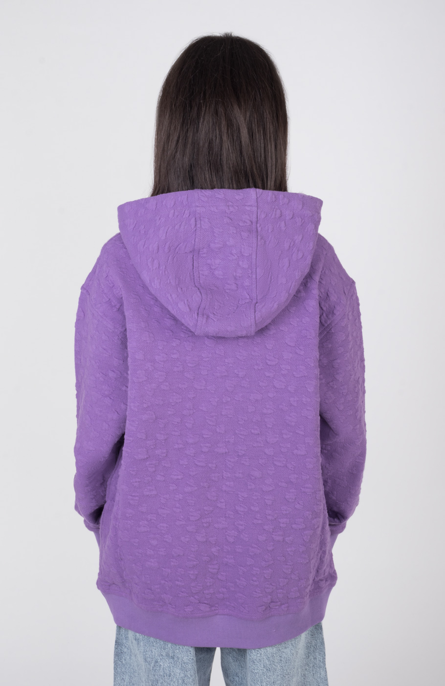 هودی ژاکارد قلبی ریز