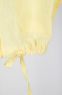 شومیز لینن اسلپ آستین کوتاه