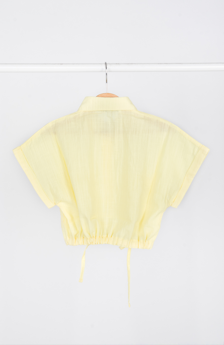 شومیز لینن اسلپ آستین کوتاه