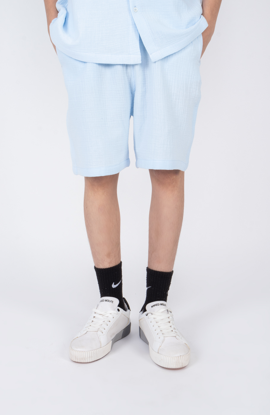 شلوارک وال دو لایه (ست با کد 11384)