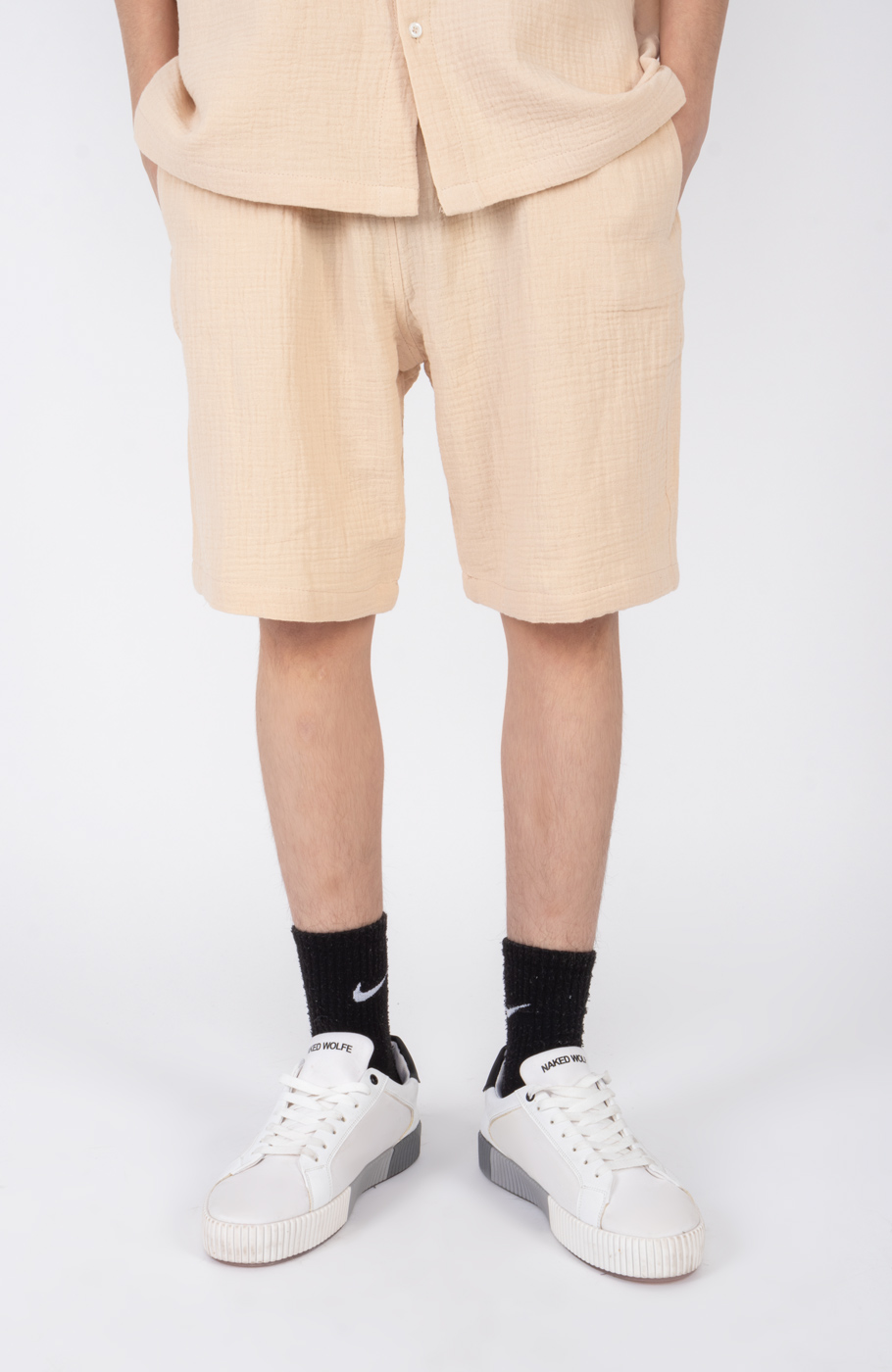 شلوارک وال دو لایه (ست با کد 11384)