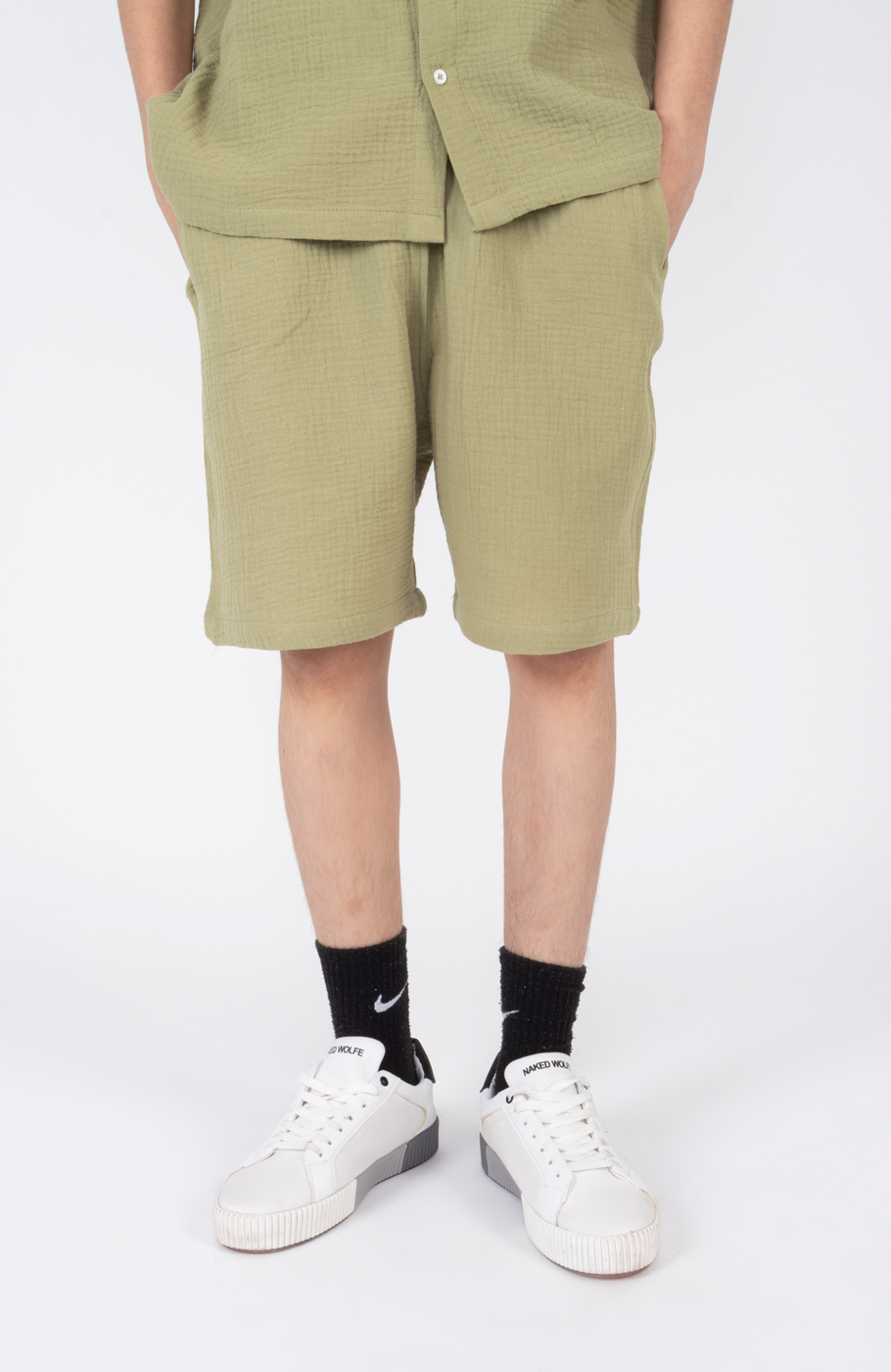 شلوارک وال دو لایه (ست با کد 11384)