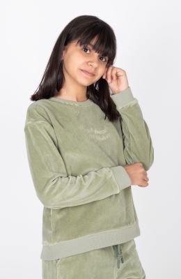  بلوز مخمل آستین افتاده (ست با کد 10700)