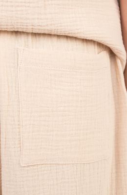 شلوار وال دولایه دمپا پیلی دار (ست با کد 10675)