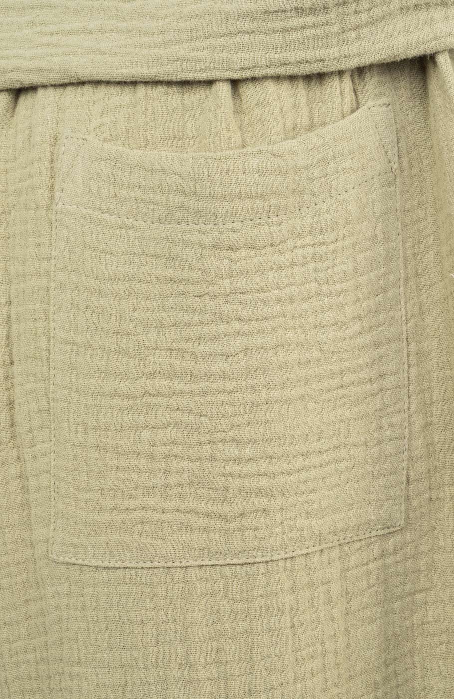 شلوار وال دولایه دمپا پیلی دار (ست با کد 10675)