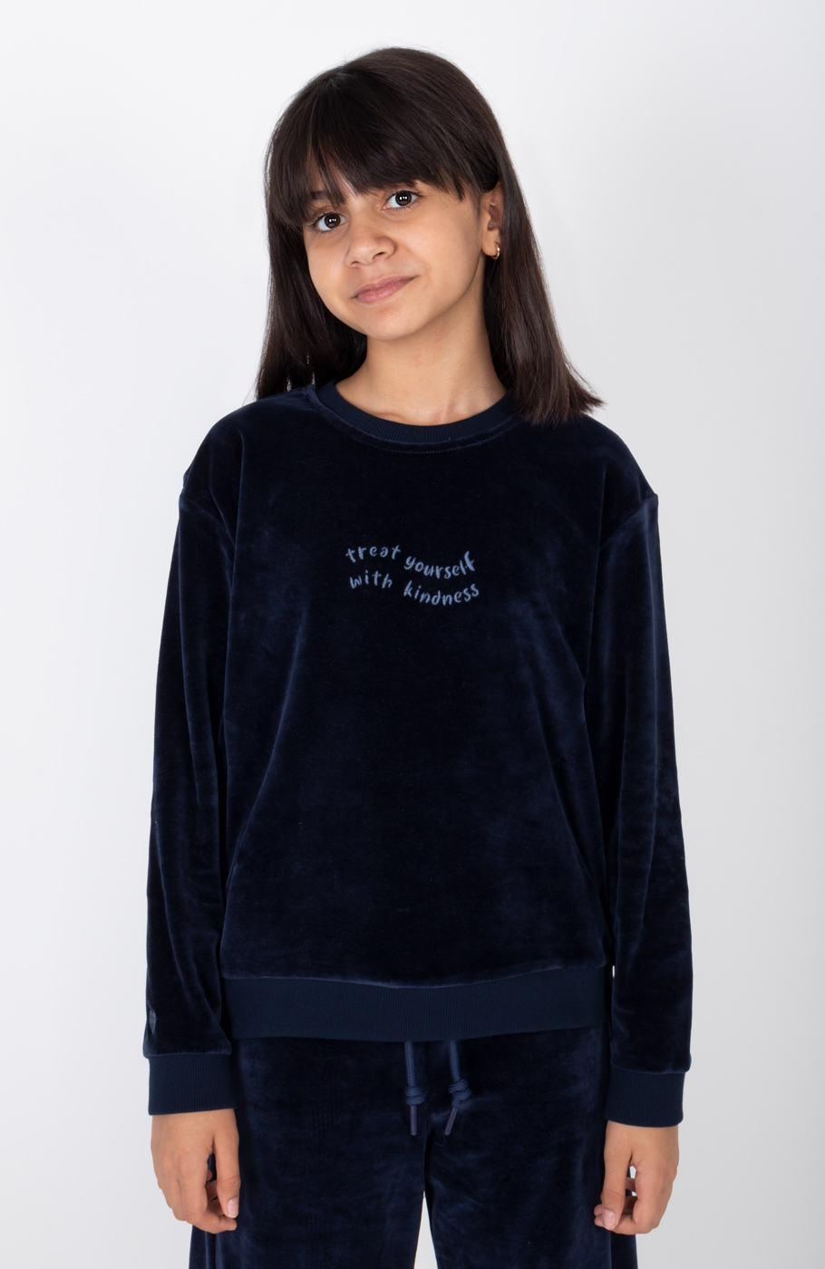 بلوز مخمل آستین افتاده (ست با کد 10700)