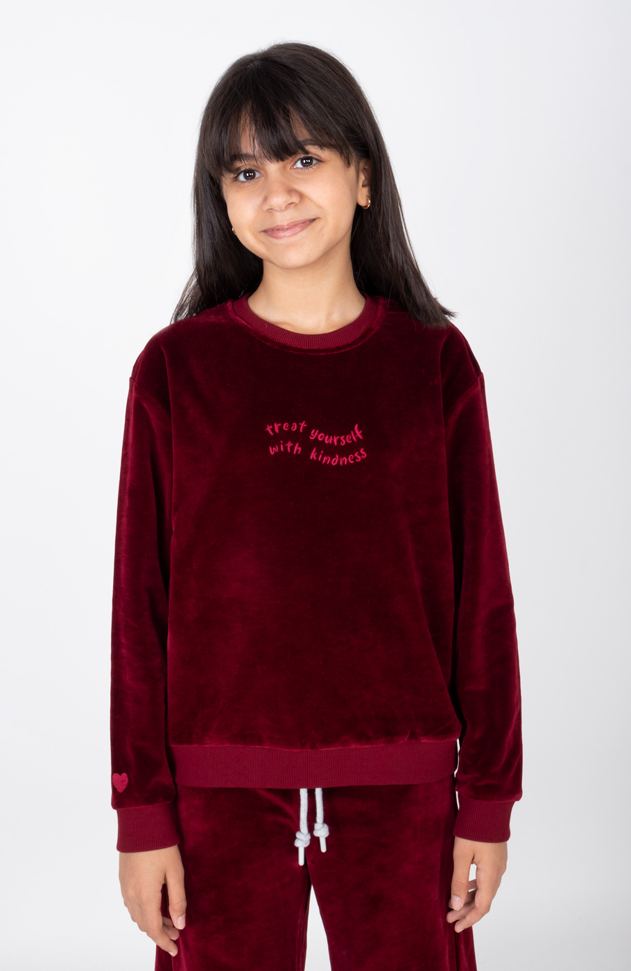  بلوز مخمل آستین افتاده (ست با کد 10700)