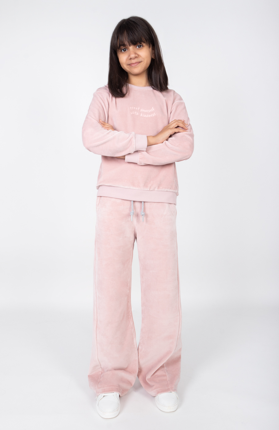  بلوز مخمل آستین افتاده (ست با کد 10700)