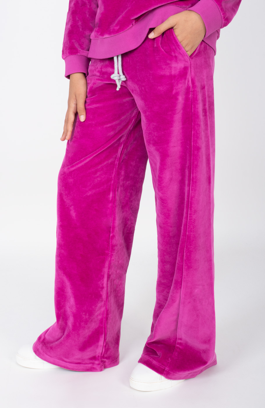 شلوار مخمل واید (ست با کد 10699) 