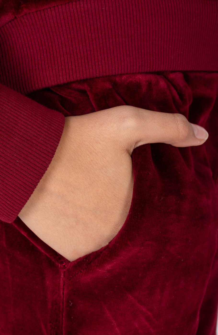 شلوار مخمل واید (ست با کد 10699) 