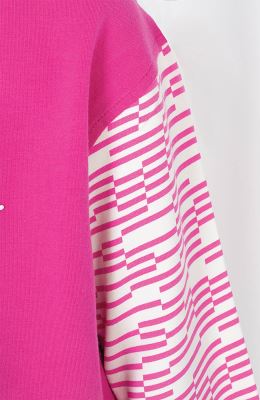 بلوز دورس لایکرا آستین نارنگ (ست با کد 10712)