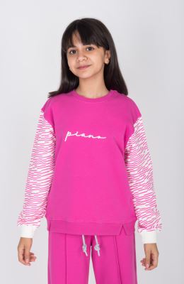 بلوز دورس لایکرا آستین نارنگ (ست با کد 10714)