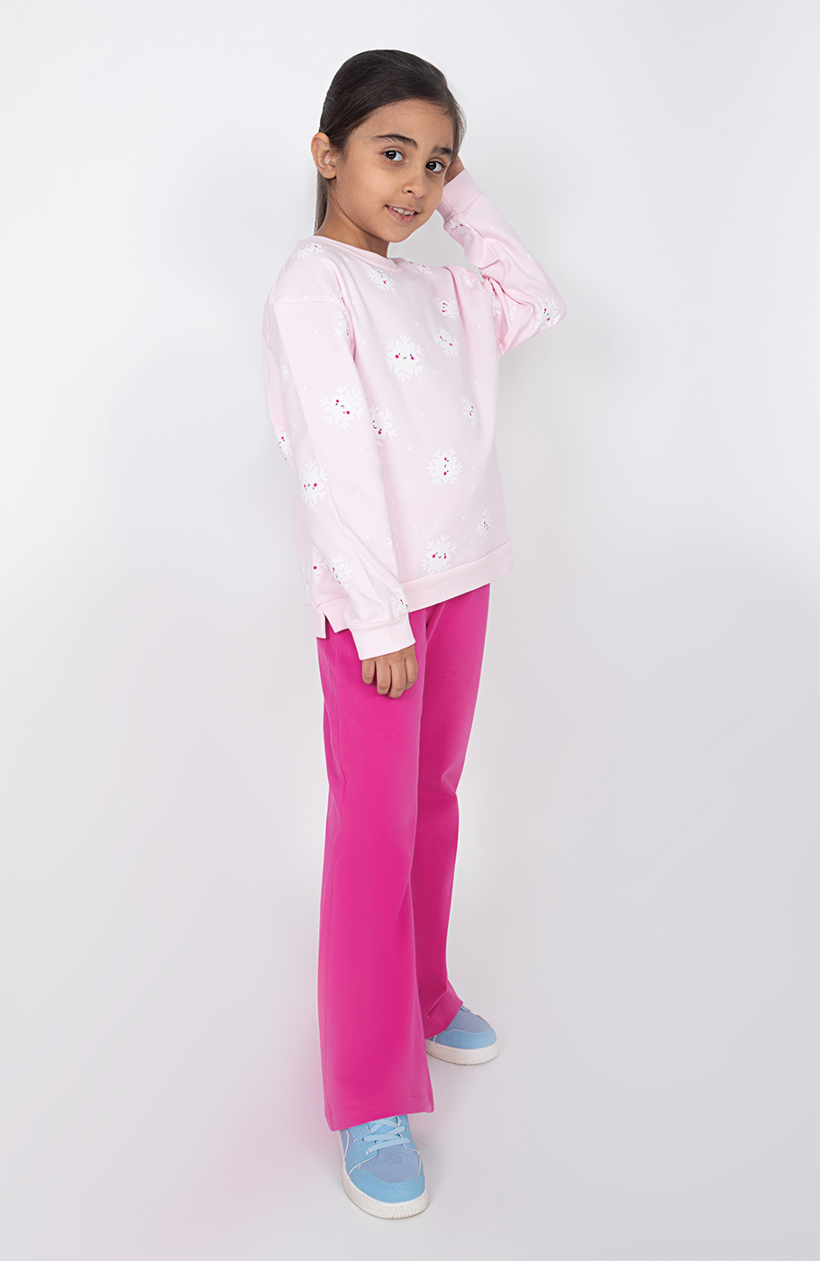 بلوز فاینریب دمپا چاک دار (ست با کد 10702)