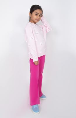 بلوز فاینریب دمپا چاک دار (ست با کد 10702)