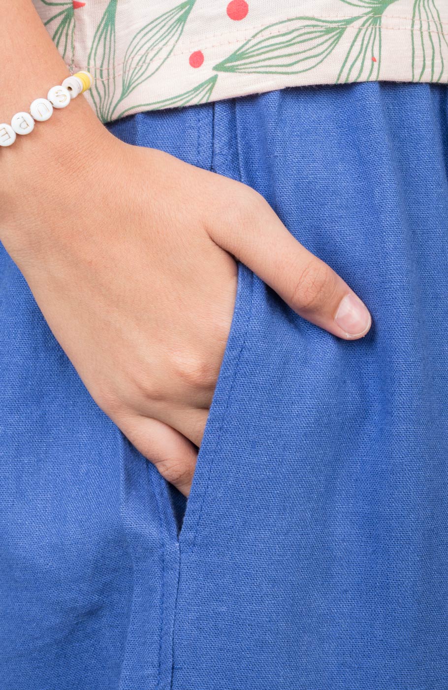 دامن شلواری لینن