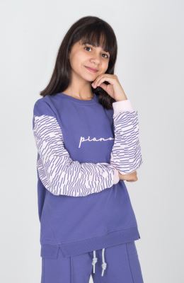 بلوز دورس لایکرا آستین نارنگ (ست با کد 10714)