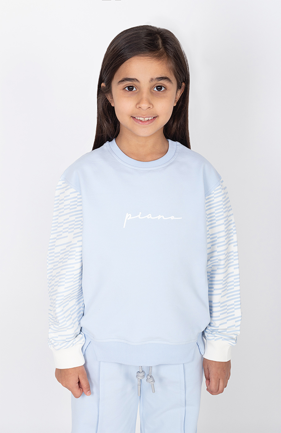 بلوز دورس لایکرا آستین نارنگ (ست با کد 10712)