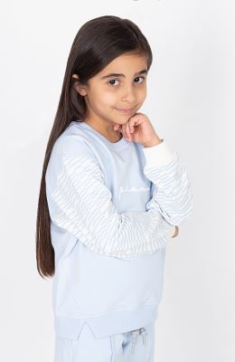 بلوز دورس لایکرا آستین نارنگ (ست با کد 10712)