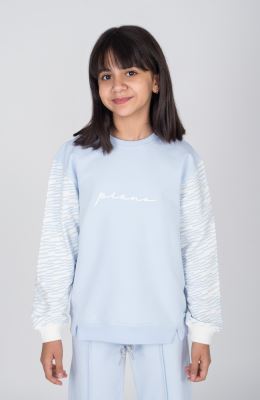 بلوز دورس لایکرا آستین نارنگ (ست با کد 10714)