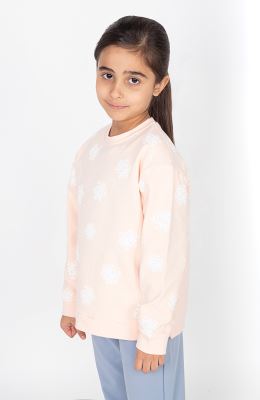 بلوز فاینریب دمپا چاک دار (ست با کد 10702)