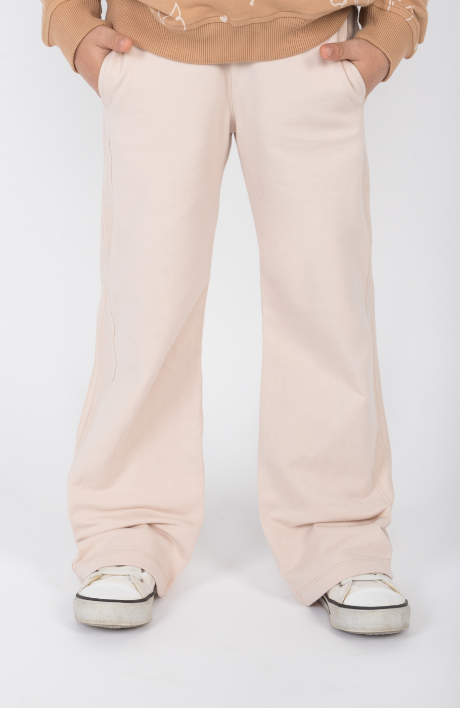 شلوار دورس لایکرا برش دار ( ست با کد 10707)