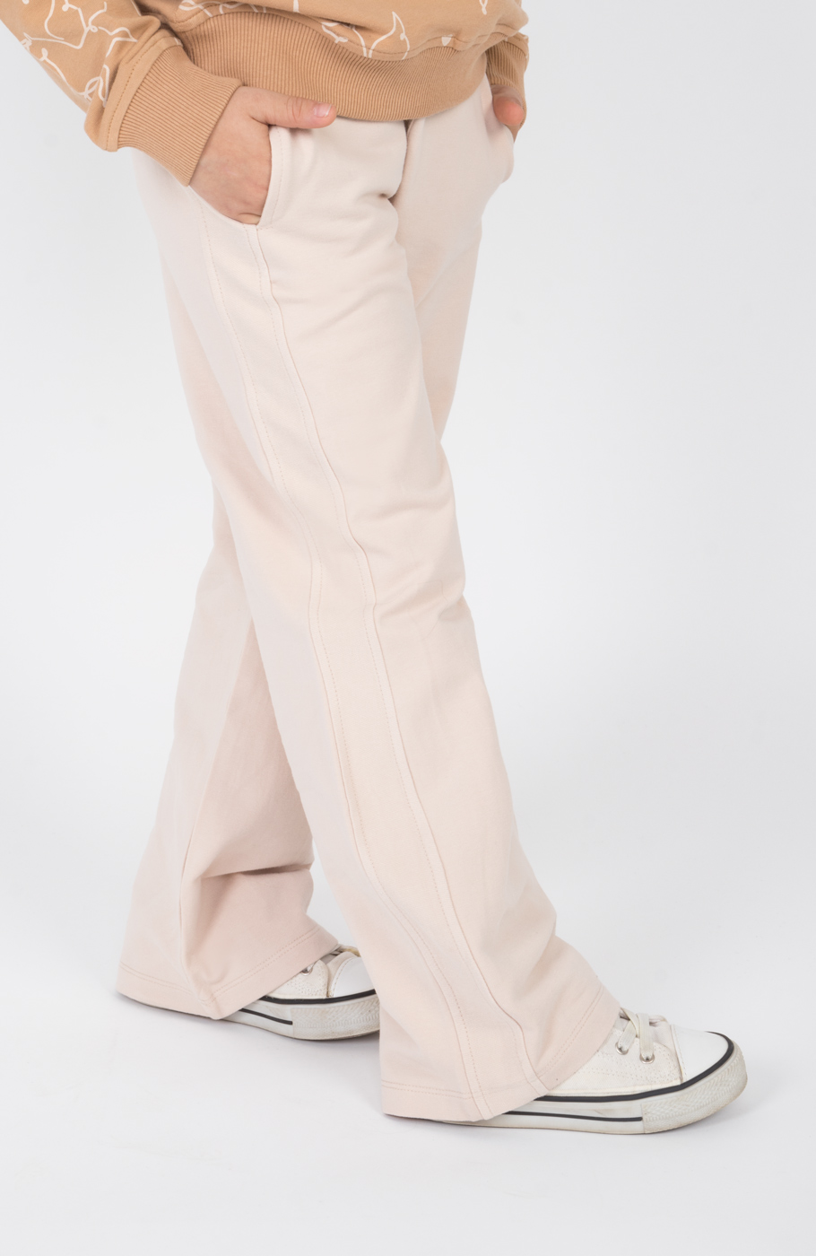 شلوار دورس لایکرا برش دار ( ست با کد 10707)