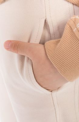 شلوار دورس لایکرا برش دار ( ست با کد 10707)