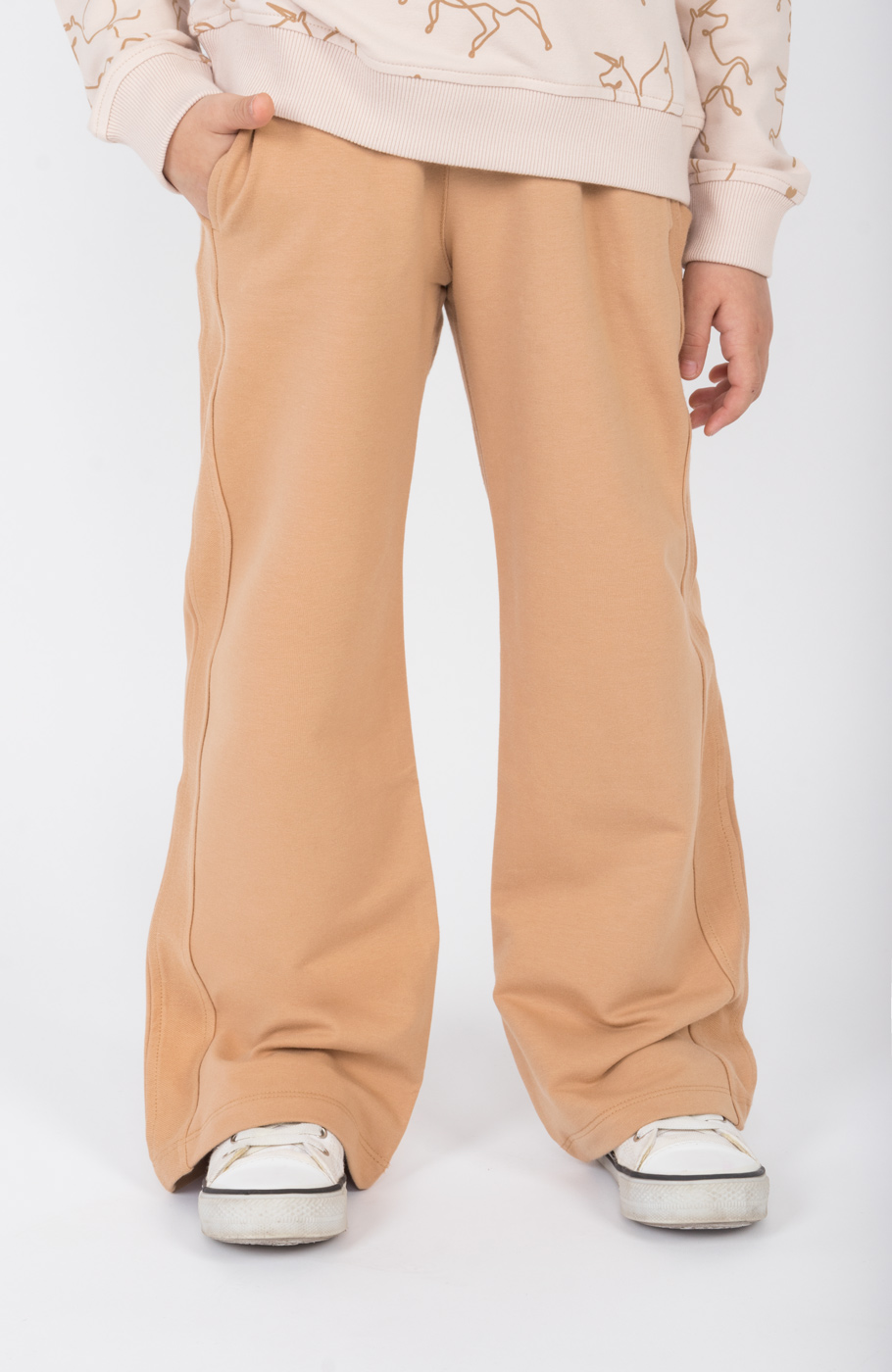 شلوار دورس لایکرا برش دار ( ست با کد 10707)