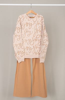 شلوار دورس لایکرا برش دار ( ست با کد 10709)