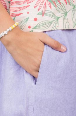 دامن شلواری لینن