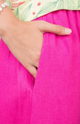 دامن شلواری لینن