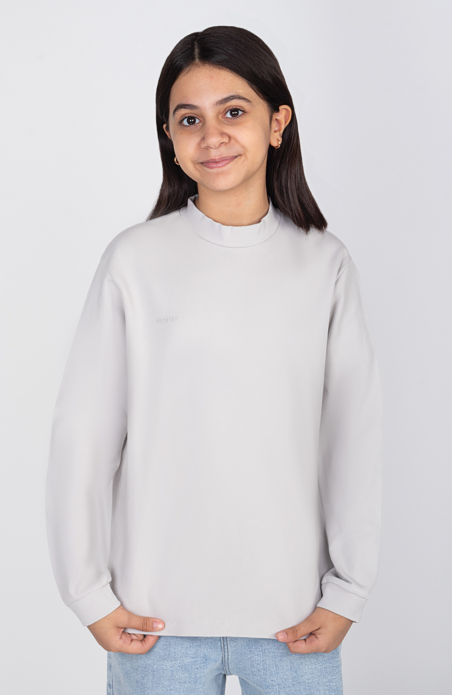 بلوز فاینریب یقه سه سانت