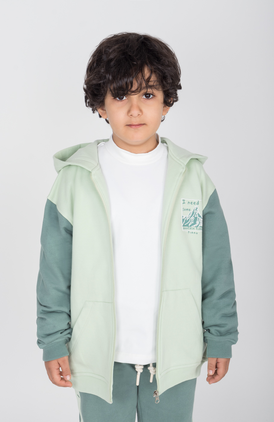 سوییت شرت دورس سه نخ خار خورده ( ست با کد 11405)