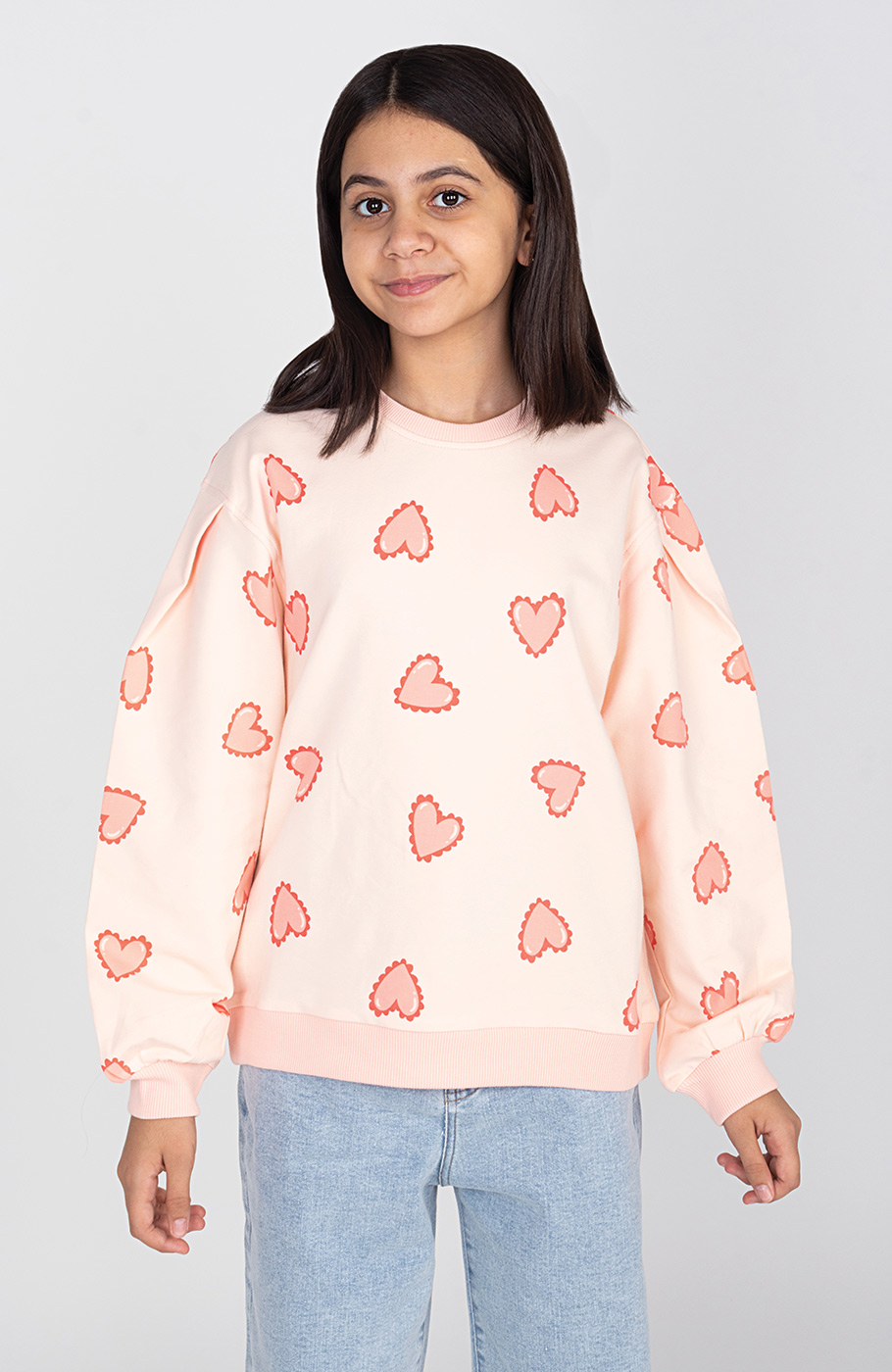 بلوز دورس لایکرا آستین پیلی دار 