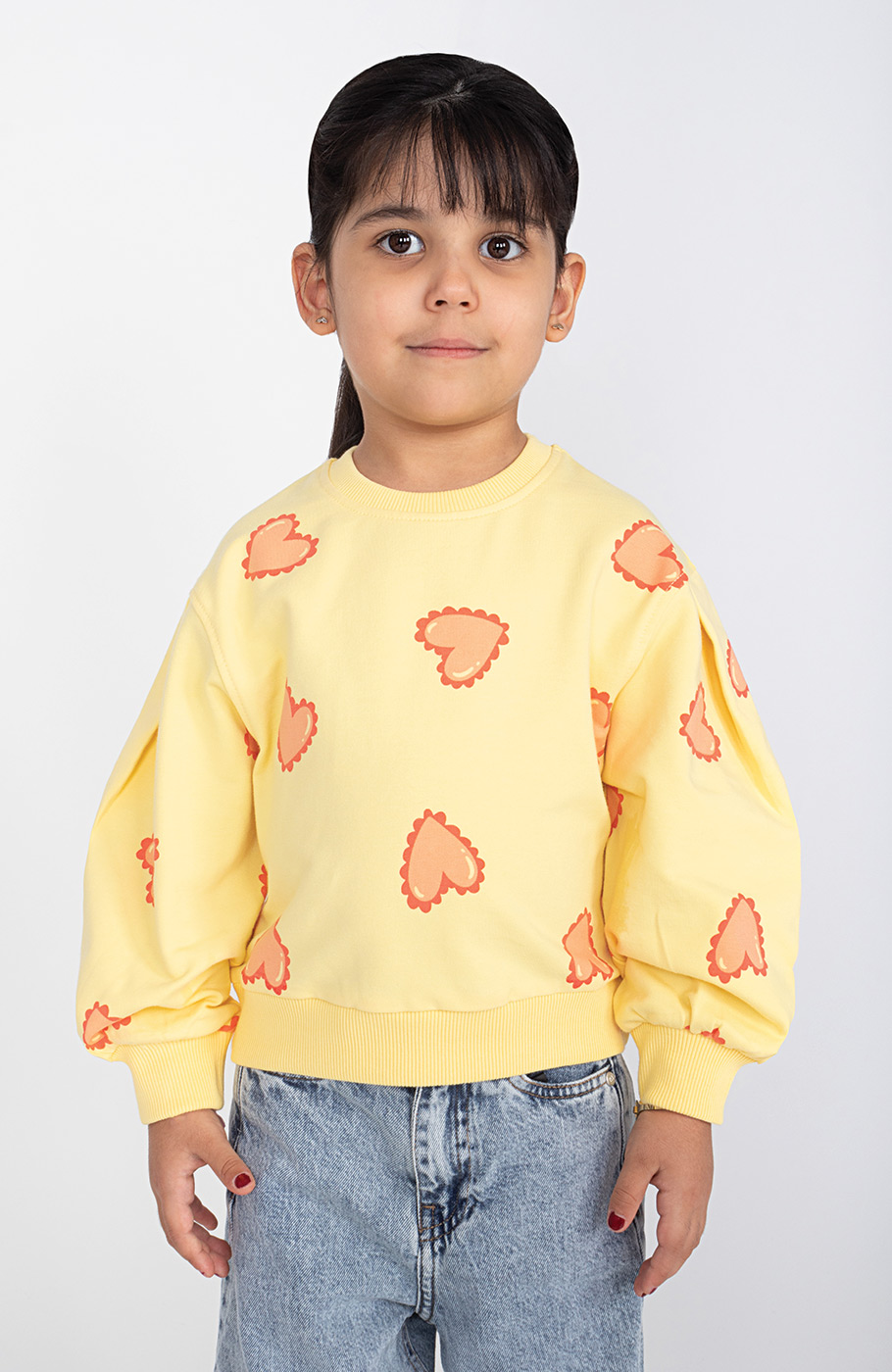 بلوز دورس لایکرا آستین پیلی دار