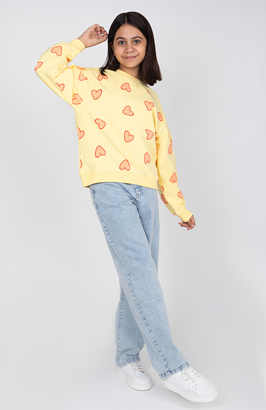 بلوز دورس لایکرا آستین پیلی دار 