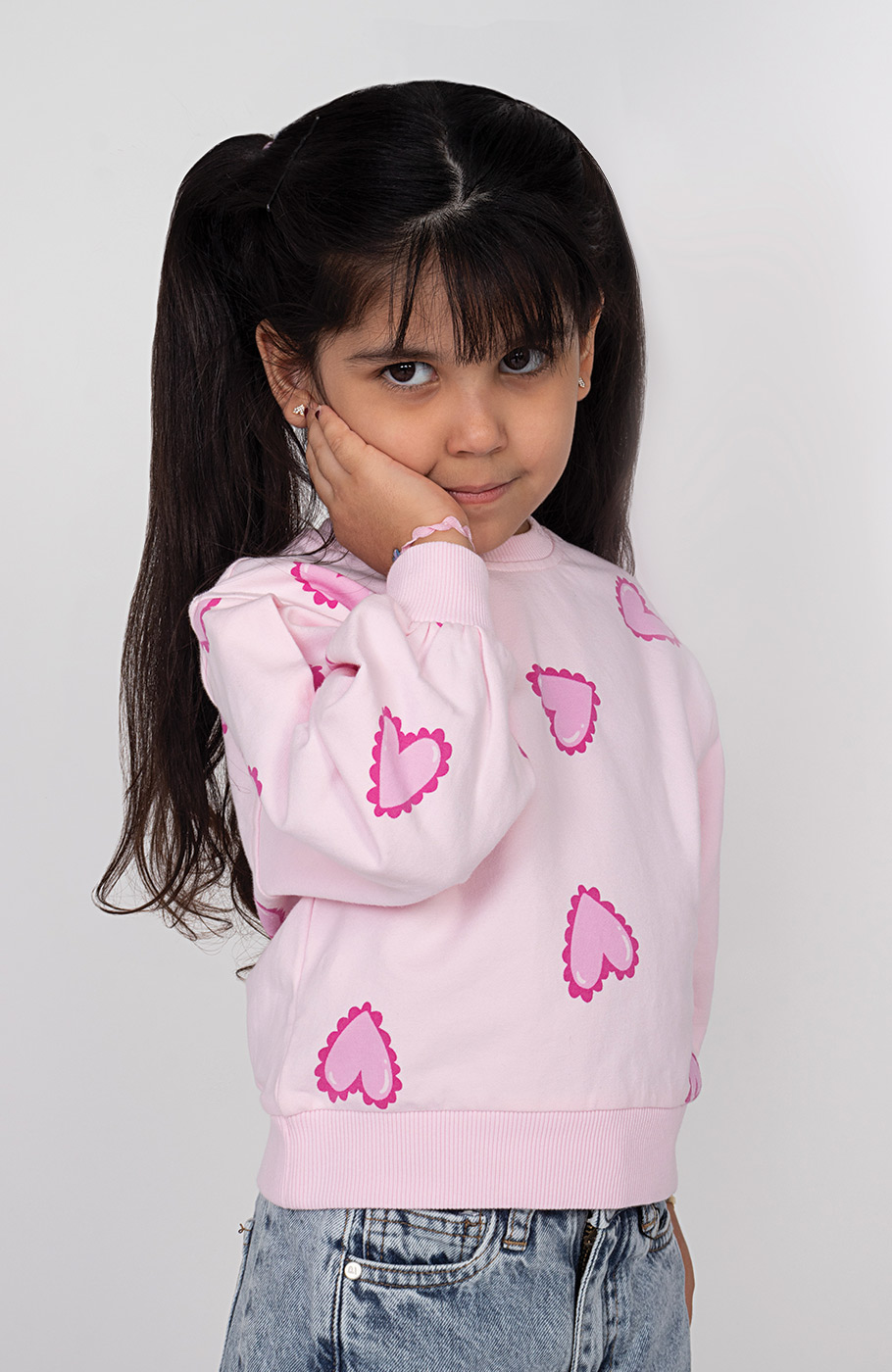 بلوز دورس لایکرا آستین پیلی دار