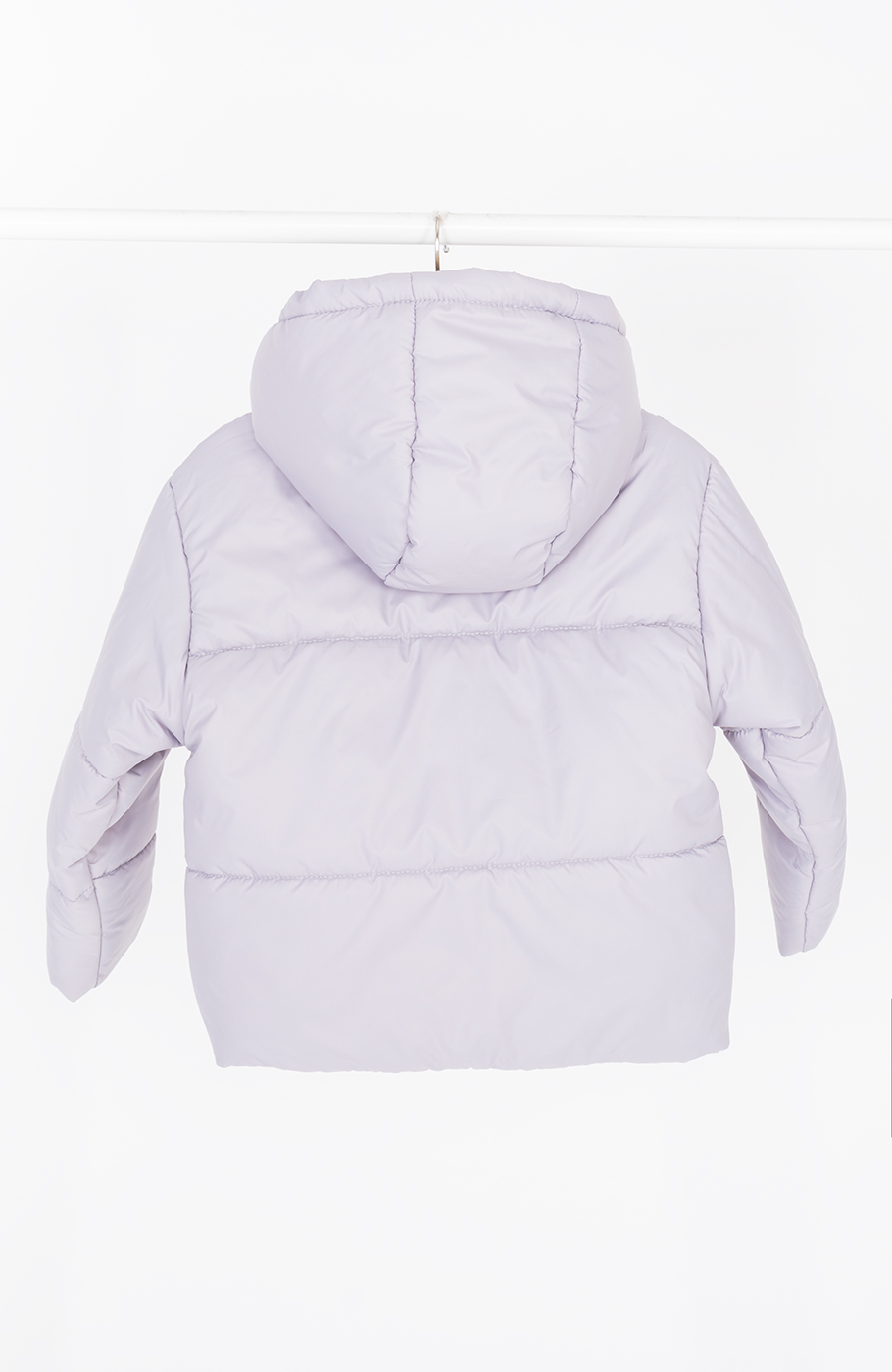 کاپشن پافر شمعی راه راه