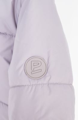 کاپشن پافر شمعی راه راه