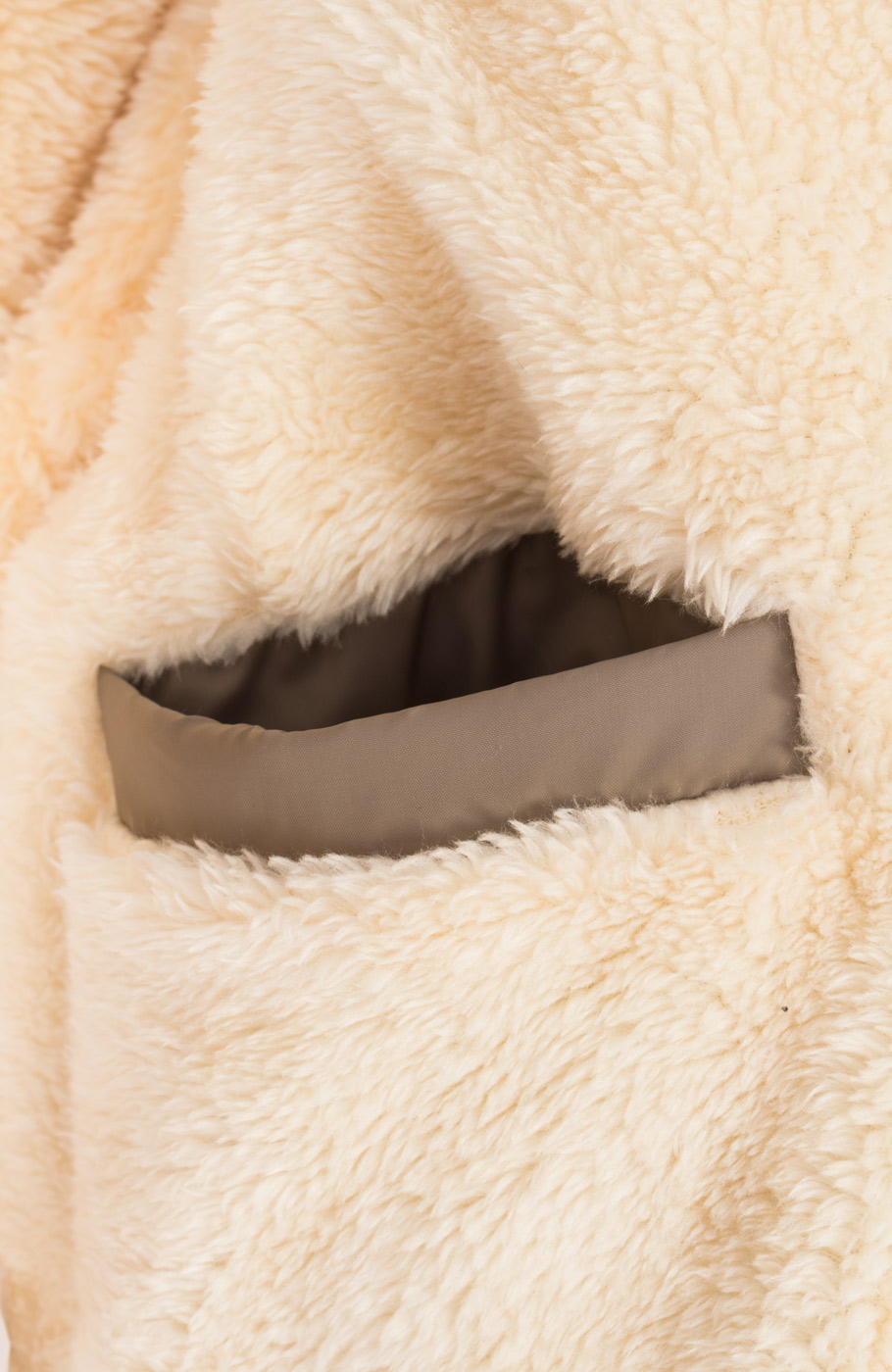 کاپشن پافر شمعی راه راه