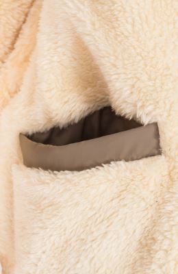 کاپشن پافر شمعی راه راه