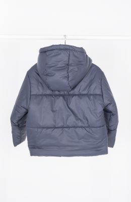 کاپشن پافر شمعی راه راه