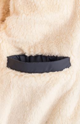 کاپشن پافر شمعی راه راه