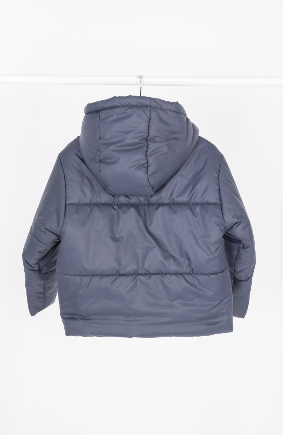 کاپشن پافر شمعی راه راه