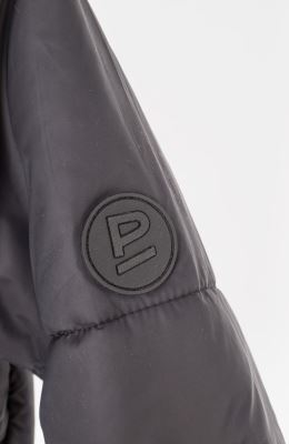 کاپشن پافر شمعی راه راه