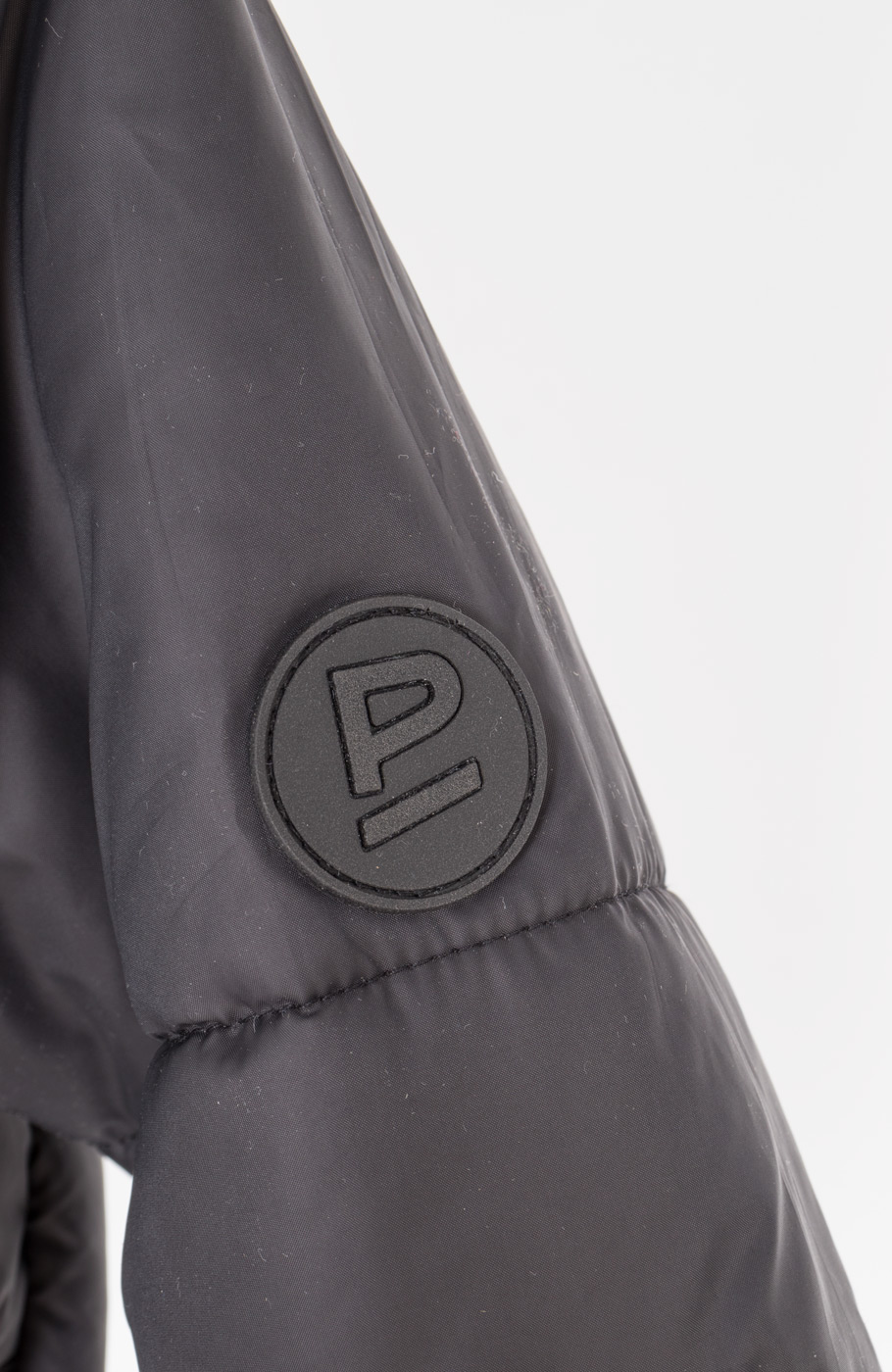 کاپشن پافر شمعی راه راه