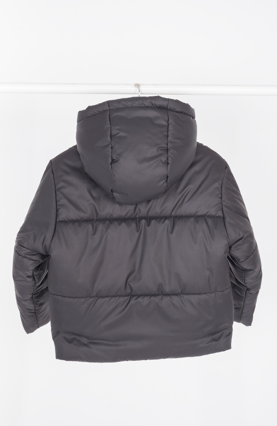 کاپشن پافر شمعی راه راه