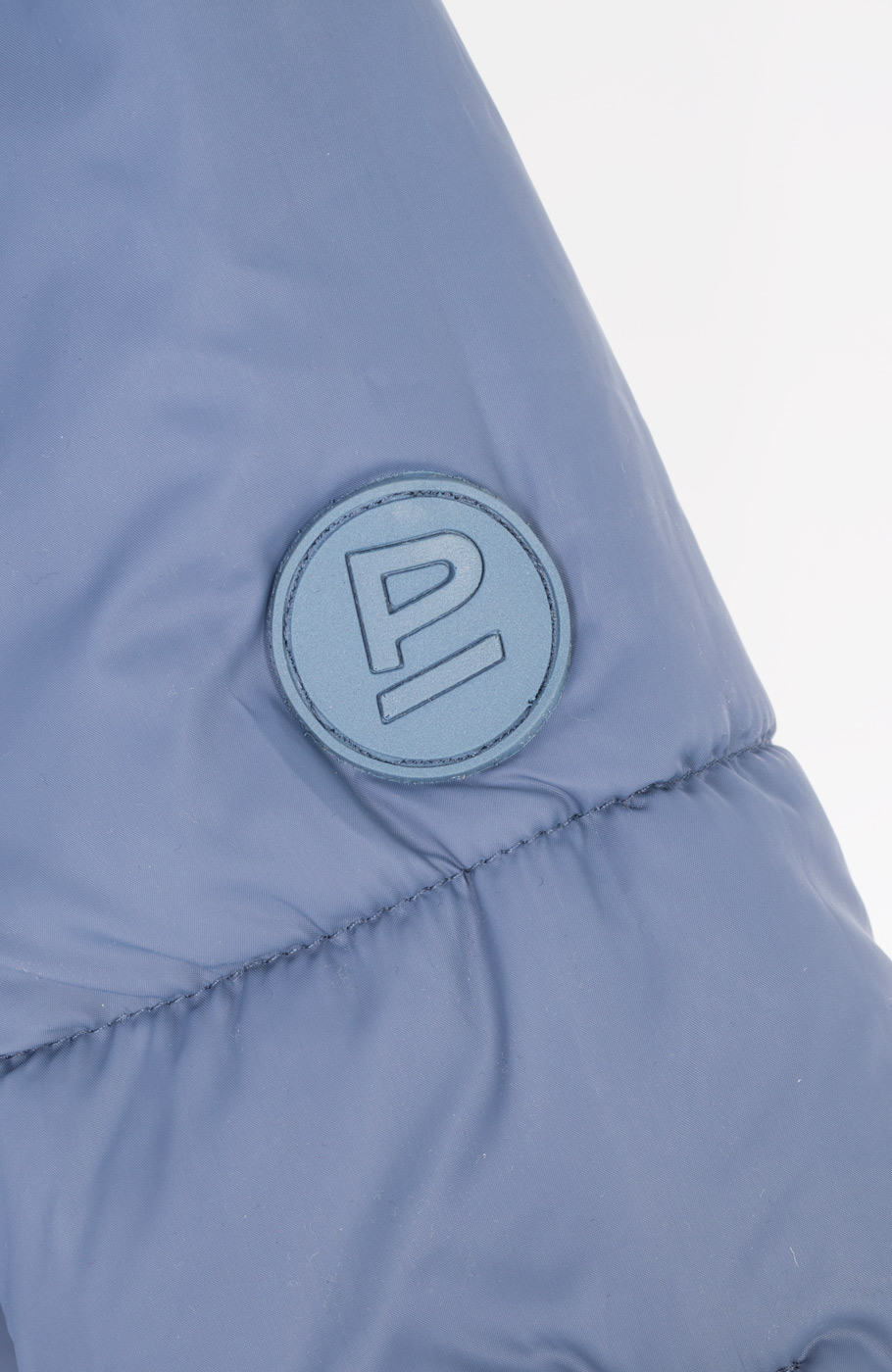 کاپشن پافر شمعی راه راه